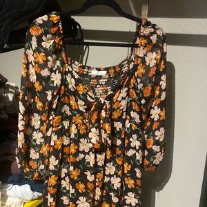 Floral maxi dress